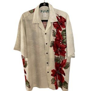 Tropical Men’s Short Sleeve, Casual Button Down, Hawaiian Shirt by Two Palms.